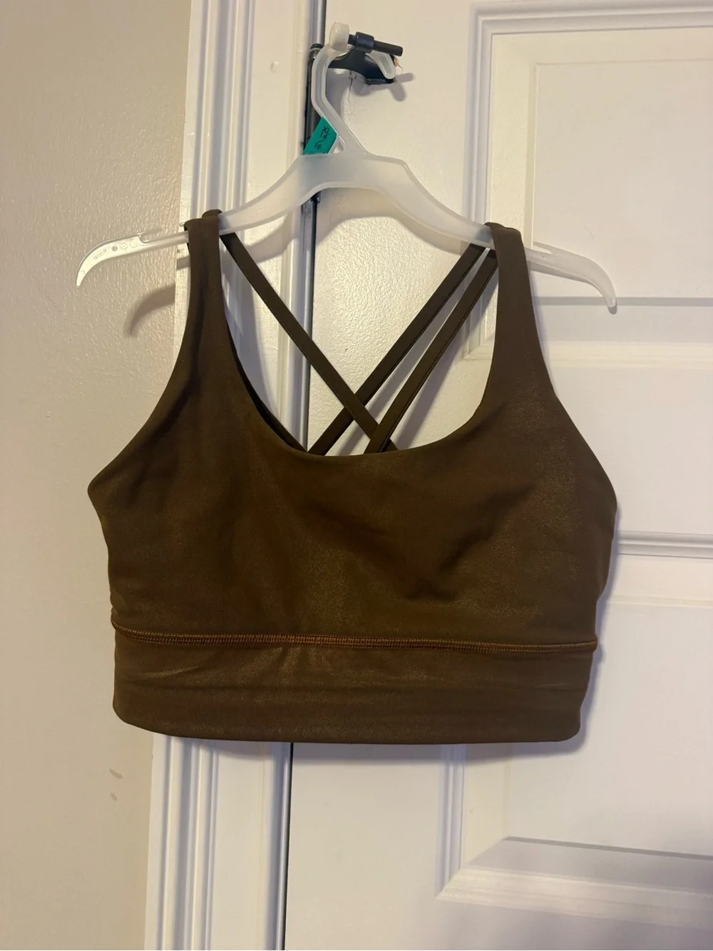 Two lululemon sports bras both size 6